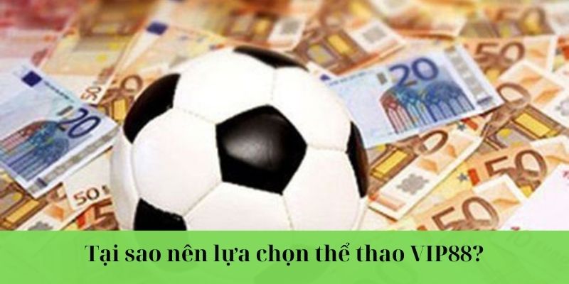 Tại sao nên lựa chọn thể thao vip88